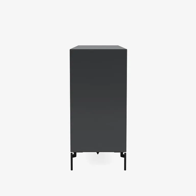 Montana Furniture Pair sideboard, black legs - 04 Anthracite
