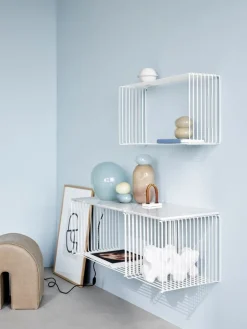 Montana Furniture Panton Wire Extended module, depth 18,8 cm, 38 Snow