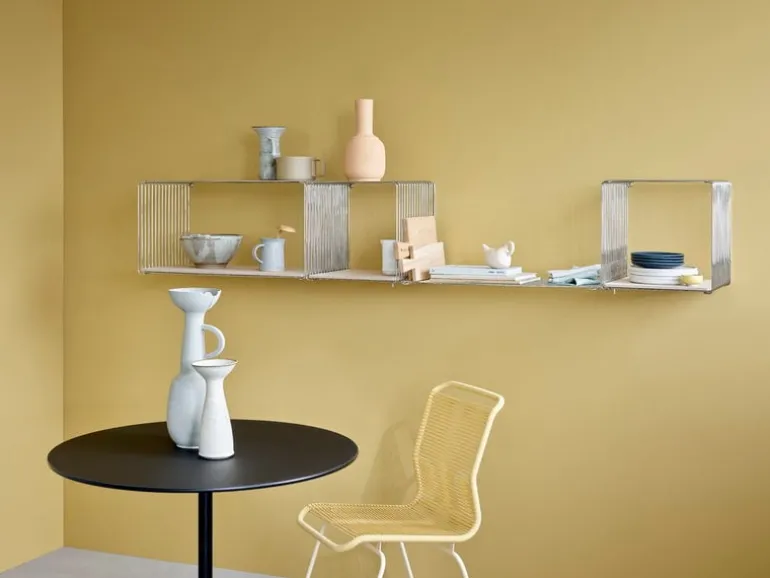 Montana Furniture Panton Wire Single module, depth 34,8 cm, 43 Chrome