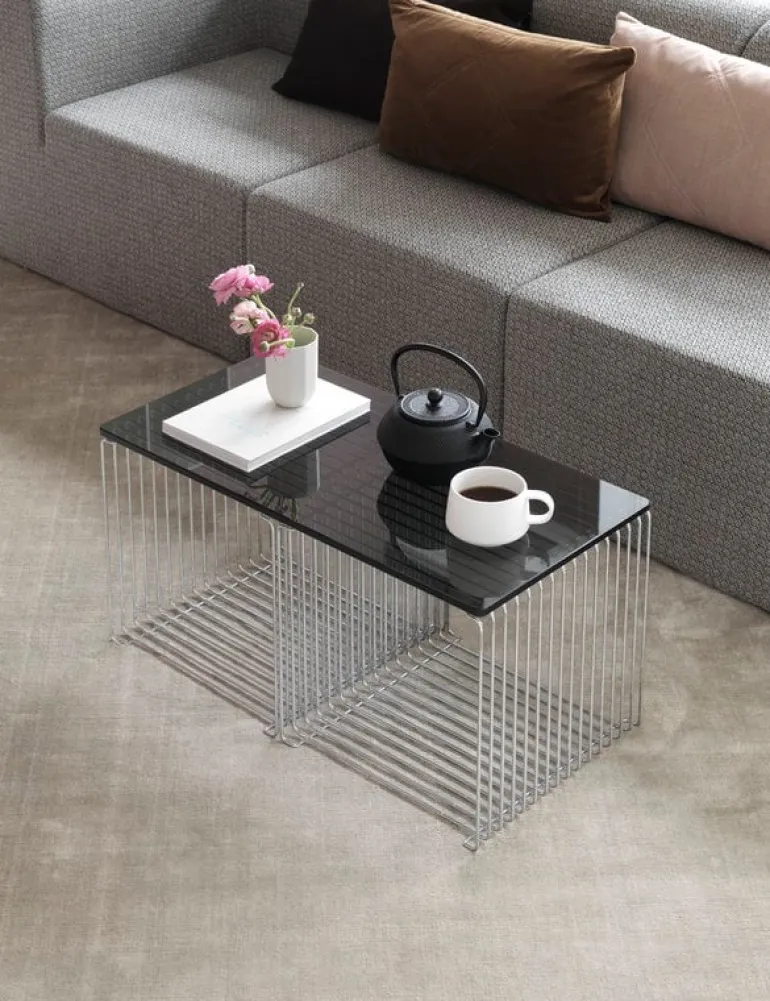 Montana Furniture Panton Wire Single module, depth 34,8 cm, 43 Chrome