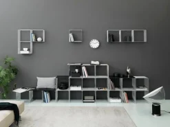 Montana Furniture Panton Wire Single module, depth 18,8 cm, 43 Chrome