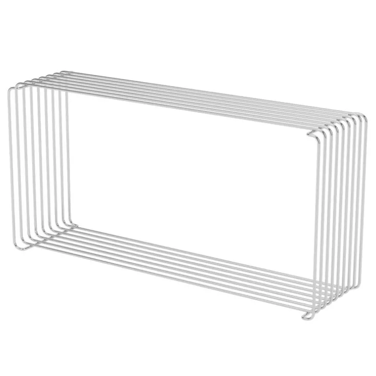 Montana Furniture Panton Wire Extended module, depth 18,8 cm, 43 Chrome