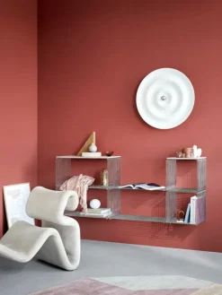 Montana Furniture Panton Wire Double top panel, depth 18,8 cm, 131 White Oak