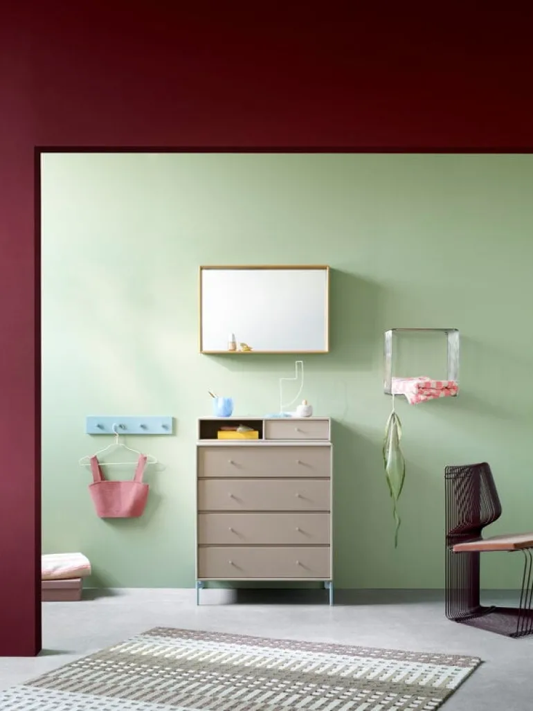 Montana Furniture Shelfie mirror, 46,8 x 69,6 cm, 164 Iris