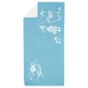 Moomin Arabia Moomin bath towel, 70 x 140 cm, Ski Jumping