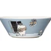 Moomin Arabia Moomin bowl, Moominpappa, grey