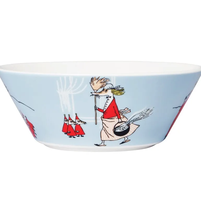 Moomin Arabia Moomin bowl, Fillyjonk, grey