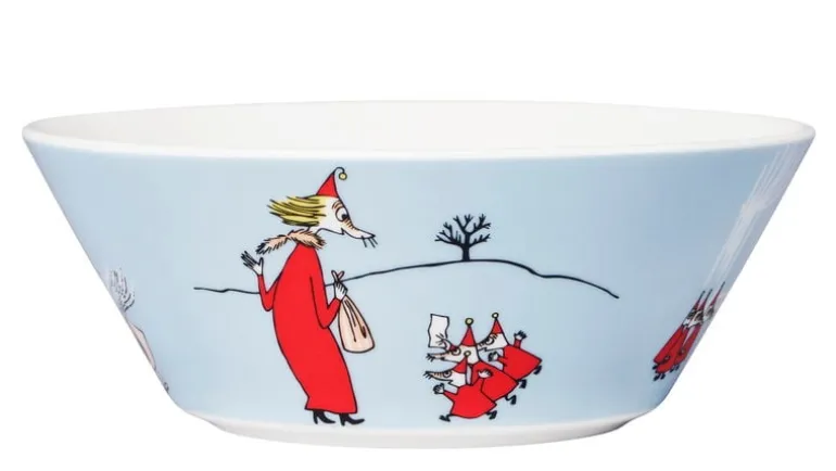 Moomin Arabia Moomin bowl, Fillyjonk, grey
