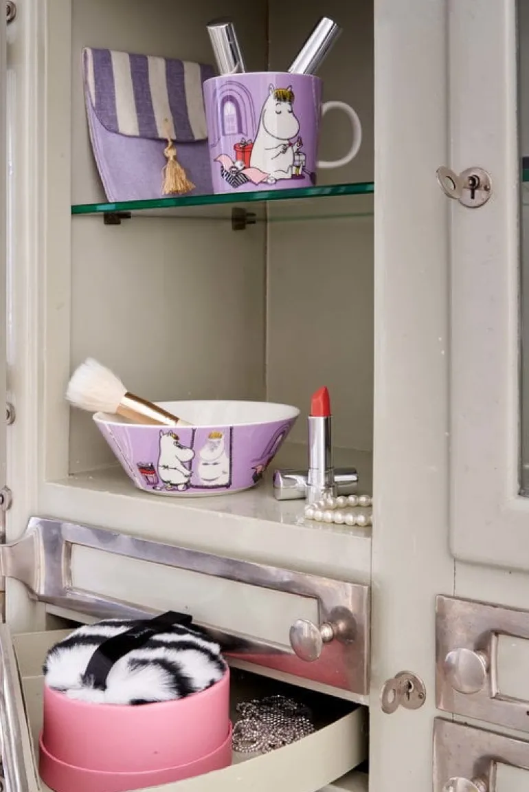 Moomin Arabia Moomin bowl, Snorkmaiden, lilac