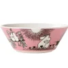 Moomin Arabia Moomin bowl Love, pink