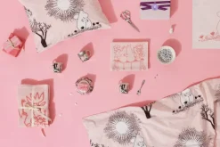 Moomin Arabia Moomin bowl Love, pink