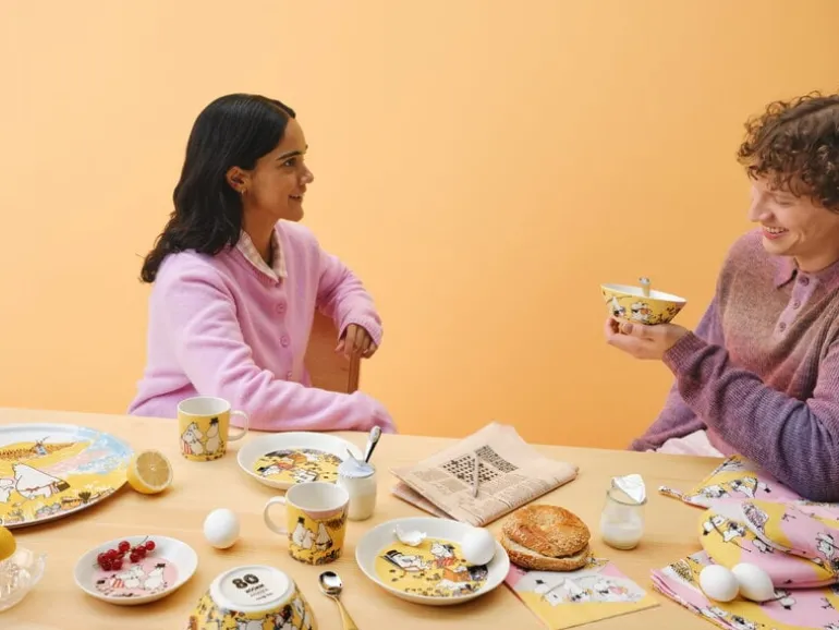 Moomin Arabia Moomin bowl, Family time