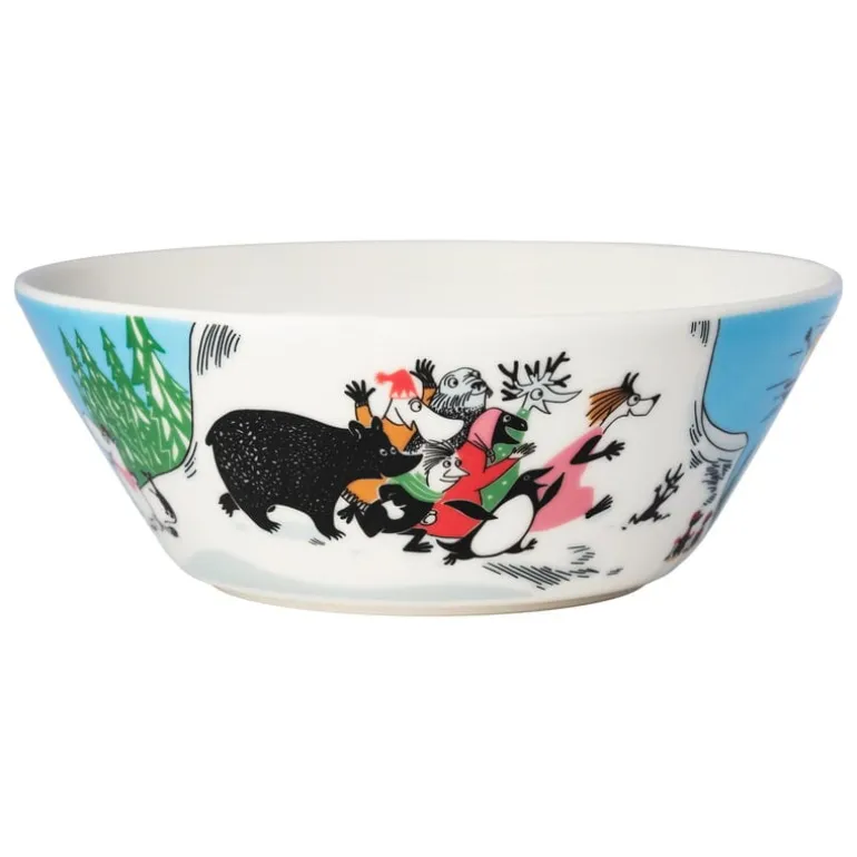 Moomin Arabia Moomin bowl, Ski Jumping