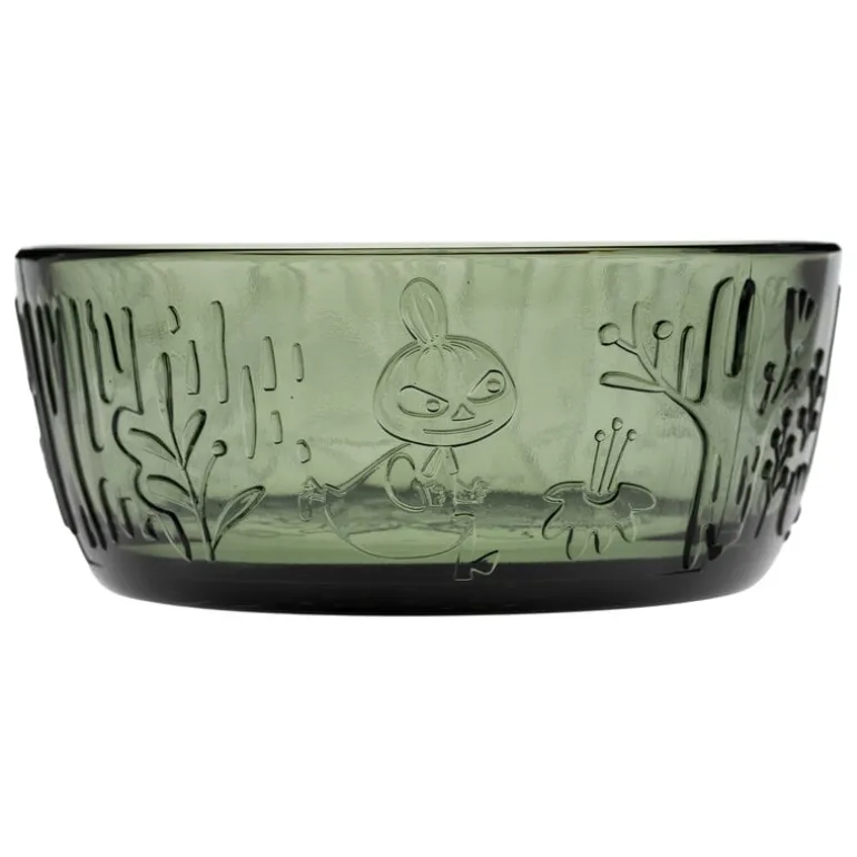 Moomin Arabia Moomin bowl, 35 cl, pine green