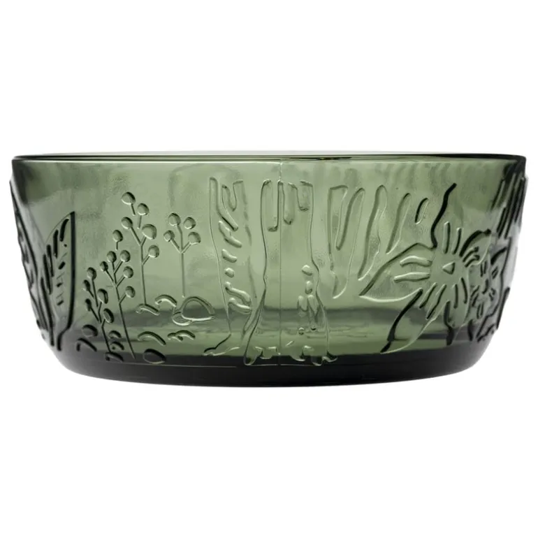 Moomin Arabia Moomin bowl, 35 cl, pine green