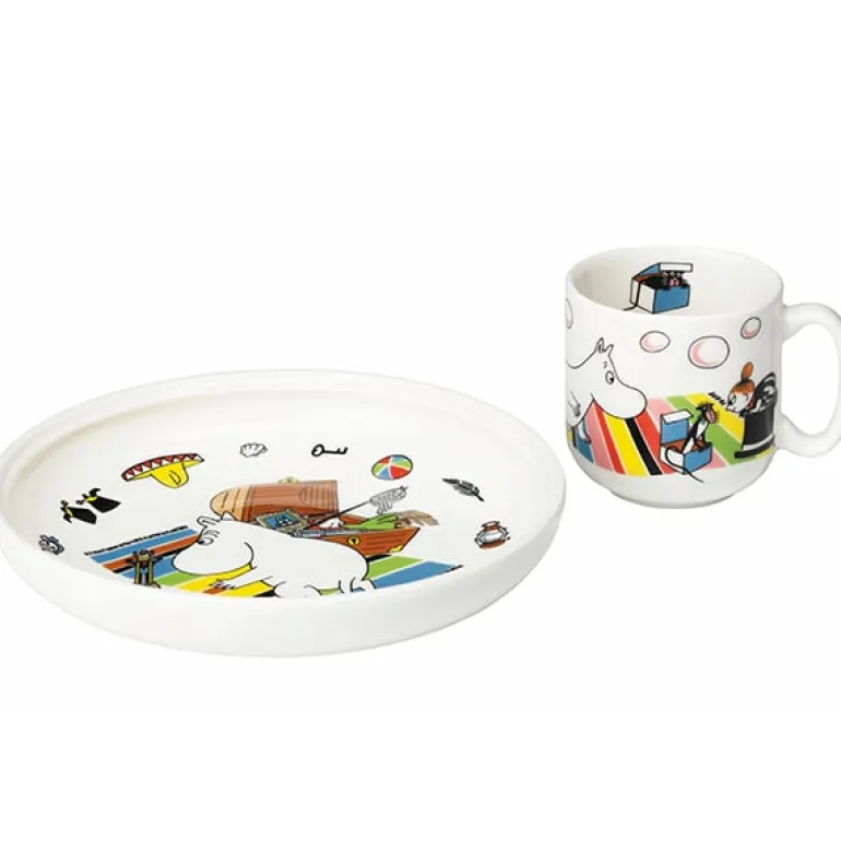 Moomin Arabia Moomin children's tableware, Moomintroll
