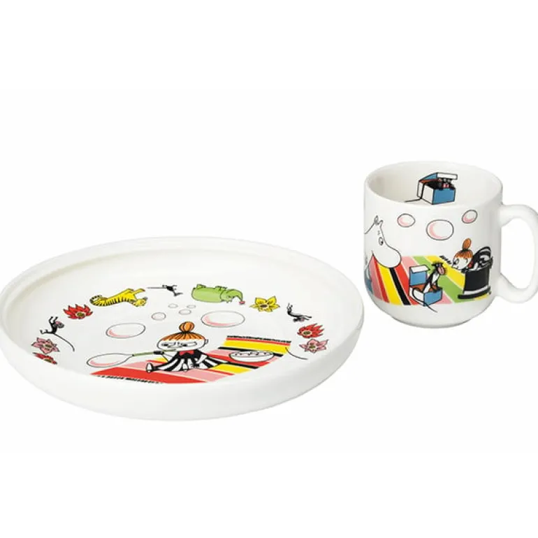 Moomin Arabia Moomin children's tableware, Little My
