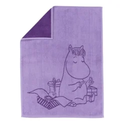 Moomin Arabia Moomin hand towel, 50 x 70 cm, Snorkmaiden, purple
