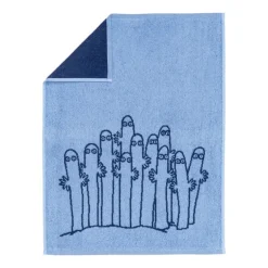 Moomin Arabia Moomin hand towel, 50 x 70 cm, The Hattifat, blue
