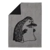 Moomin Arabia Moomin hand towel, 50 x 70 cm, The Groke, grey