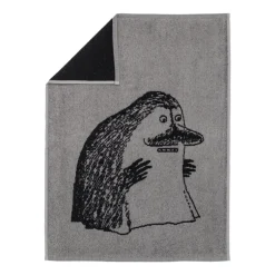 Moomin Arabia Moomin hand towel, 50 x 70 cm, The Groke, grey