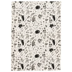 Moomin Arabia Moomin kitchen towel, 50 x 70 cm, off-white