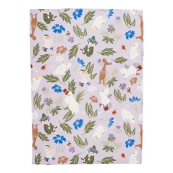 Moomin Arabia Moomin kitchen towel, 50 x 70 cm, purple