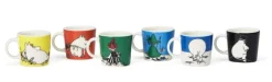 Moomin Arabia Moomin mini mugs, 6 pcs, 1. classics