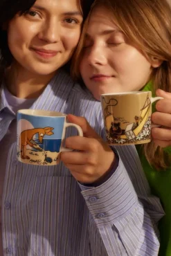 Moomin Arabia Moomin mug, Sniff, blue