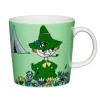 Moomin Arabia Moomin mug, Snufkin, green