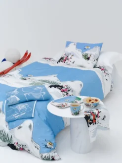 Moomin Arabia Moomin mug, Ski Jumping