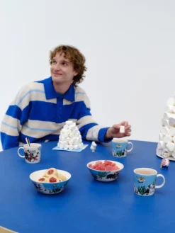 Moomin Arabia Moomin mug, Ski Jumping