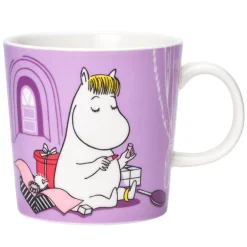 Moomin Arabia Moomin mug, Snorkmaiden, lilac