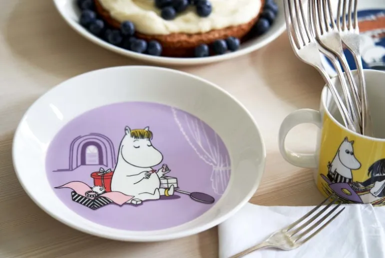 Moomin Arabia Moomin mug, Misabel, yellow