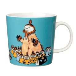 Moomin Arabia Moomin mug, Mymble's mother, turquoise