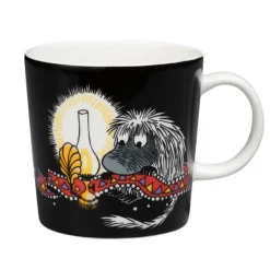 Moomin Arabia Moomin mug, Ancestor, black
