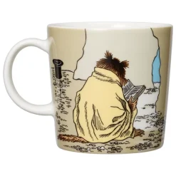 Moomin Arabia Moomin mug, Muskrat, beige