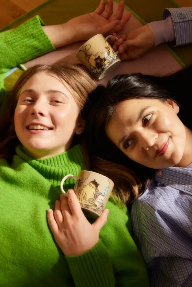 Moomin Arabia Moomin mug, Muskrat, beige