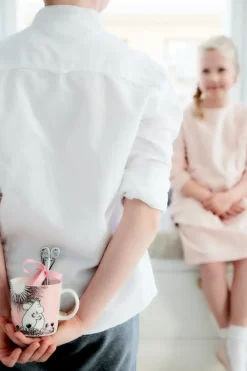 Moomin Arabia Moomin mug, Love, pink