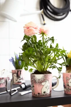 Moomin Arabia Moomin mug, Love, pink