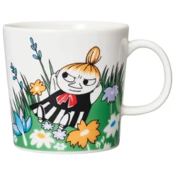 Moomin Arabia Moomin mug, Little My and meadow