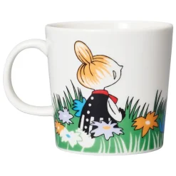 Moomin Arabia Moomin mug, Little My and meadow