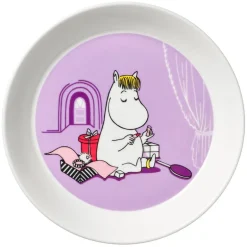 Moomin Arabia Moomin plate 19 cm, Snorkmaiden, lilac