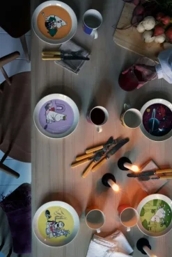 Moomin Arabia Moomin plate 19 cm, Snorkmaiden, lilac