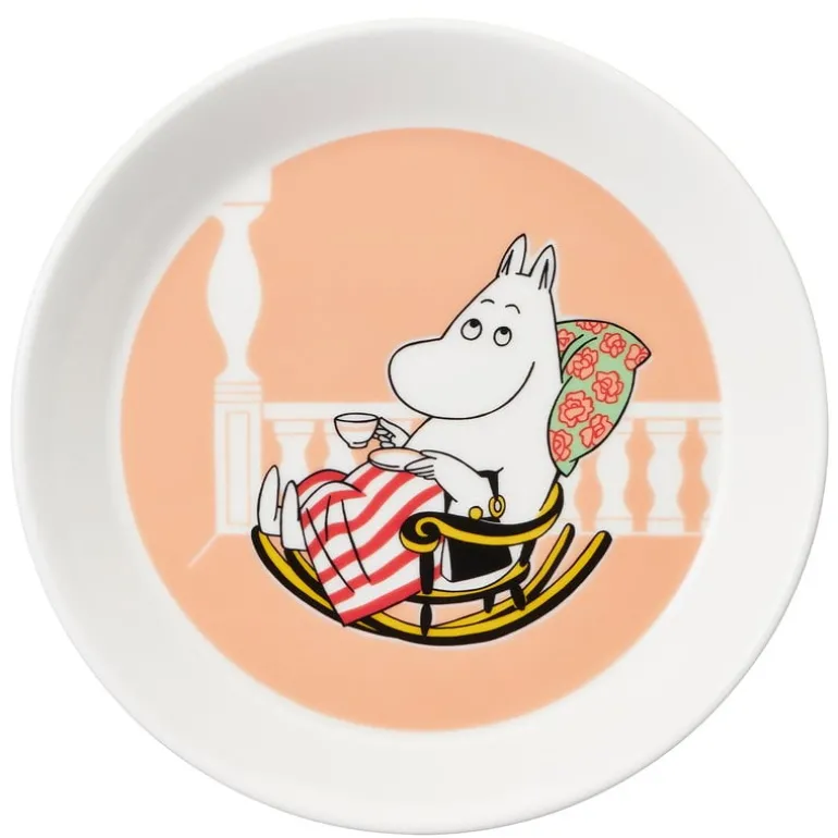 Moomin Arabia Moomin plate, Moominmamma, marmelade