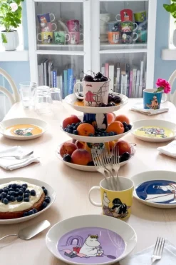 Moomin Arabia Moomin plate 19 cm, Misabel, yellow