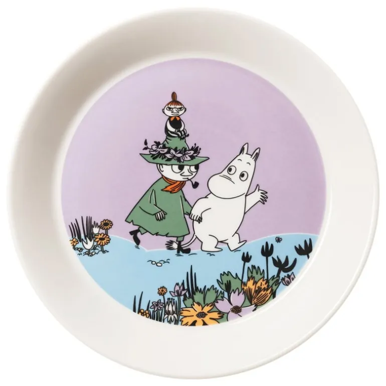Moomin Arabia Moomin plate, Friends forever