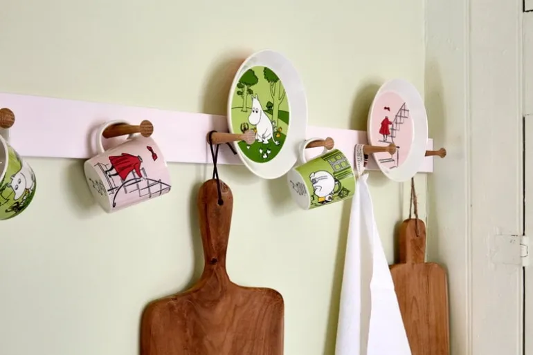 Moomin Arabia Moomin plate, Ninny, powder