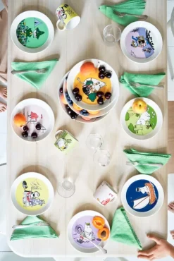 Moomin Arabia Moomin plate, Ninny, powder