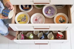 Moomin Arabia Moomin plate, Ninny, powder